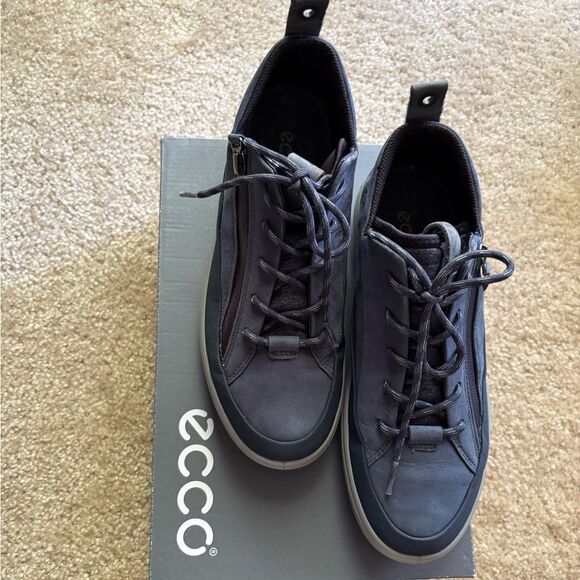 ECCO Women’s waterproof  Sneakers Marine Blue Size 39 (US 8–8.5) - Picture 5 of 5